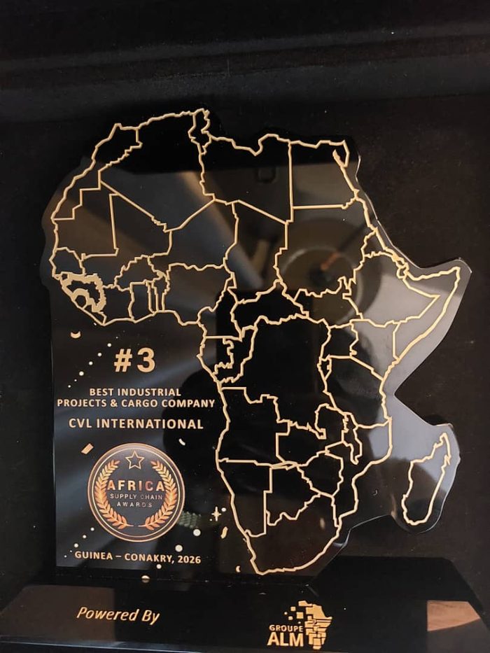 #3 Best Industrial Projects & Cargo Company — Africa Supply Chain Awards 2026